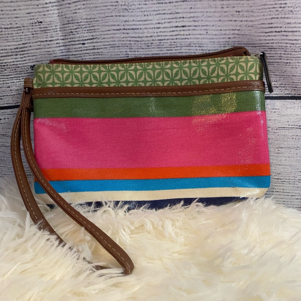 Stripped Wristlet